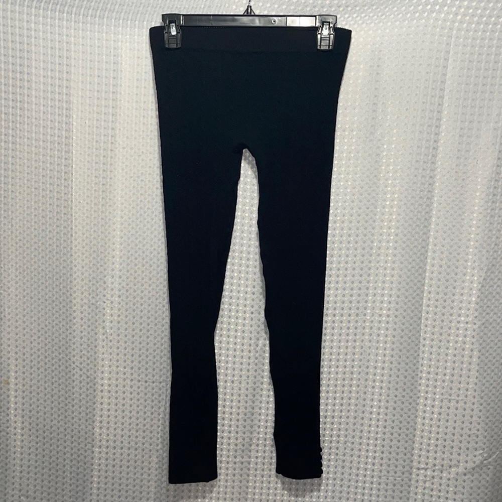 Just One Style Sweater Leggings Black Winter Warm Stretchy Small. - Picture 1 of 5